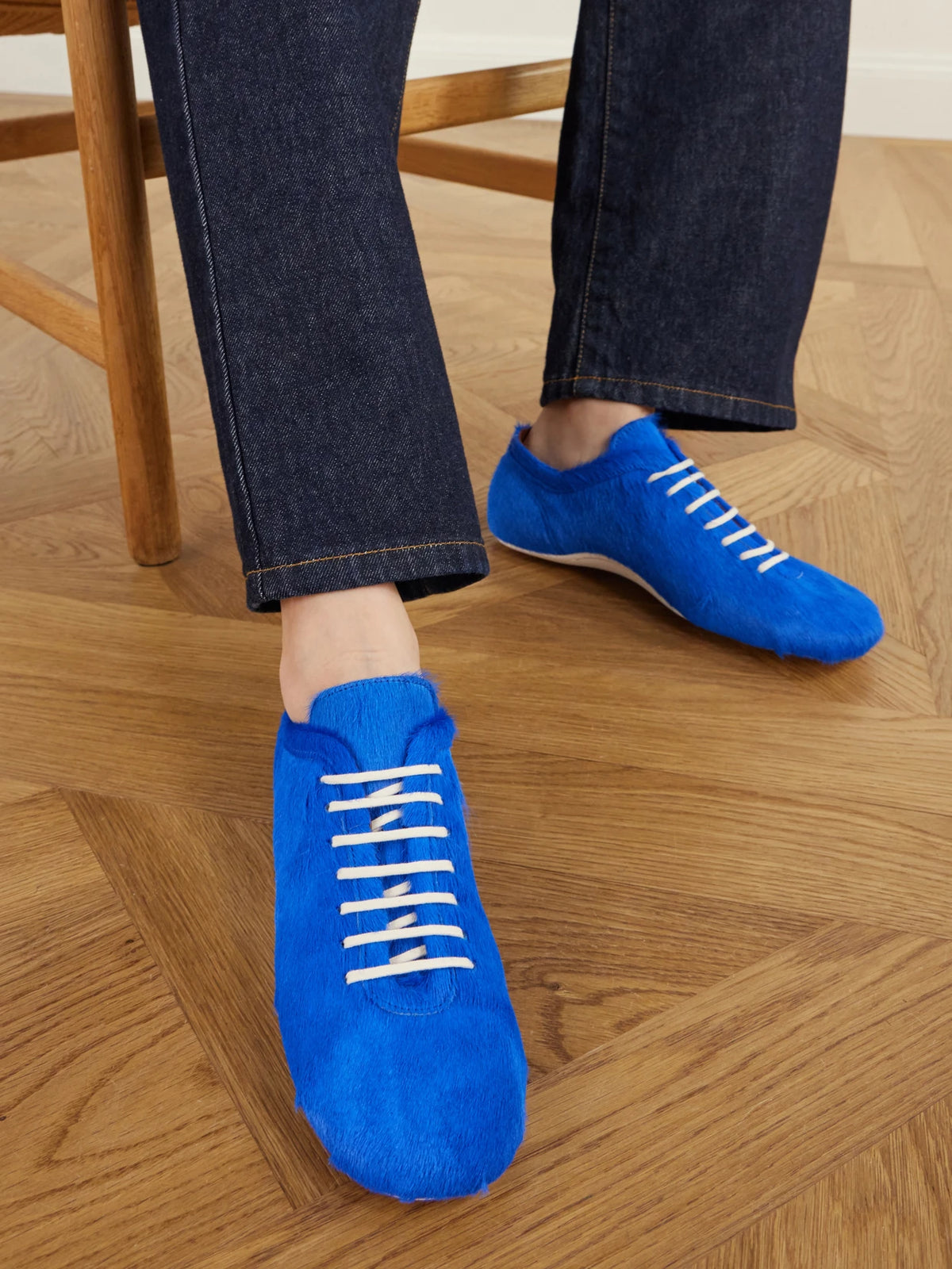 Dries Van Noten Calf-hair Sneakers