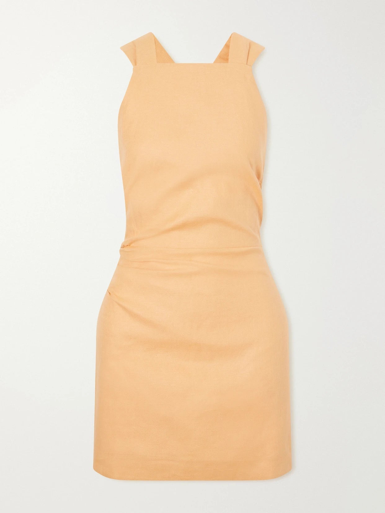 Thora Open-back Linen Mini Dress