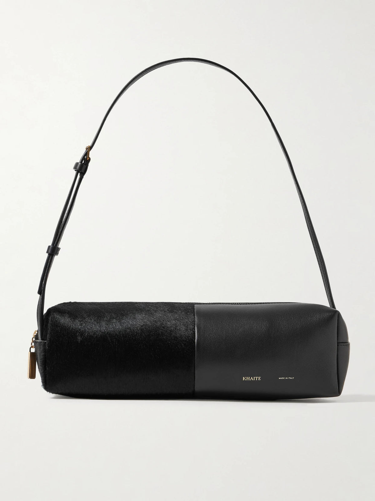 Kye Calf Hair And Leather Shoulder Bag