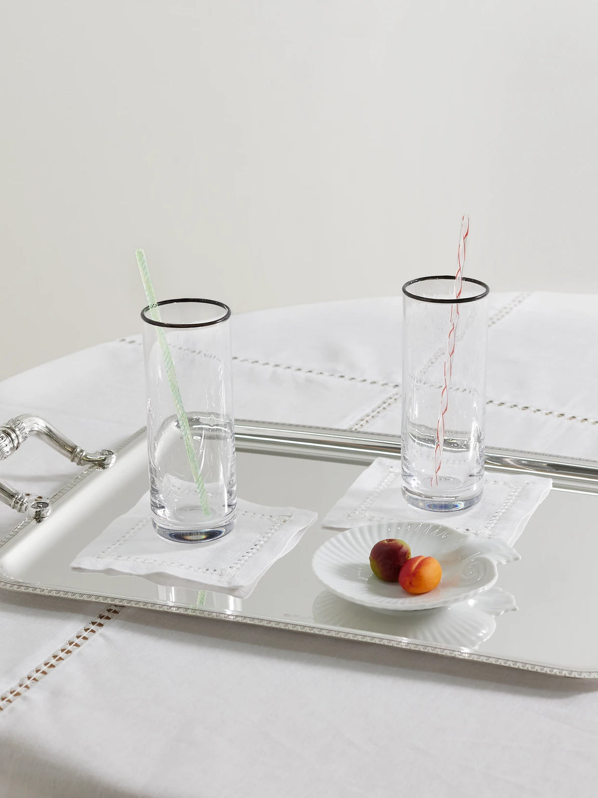 Image of Tableware. Product name - Swizzle Murano Glass Cocktail Sticks in Multi colour by brand - Gohar World