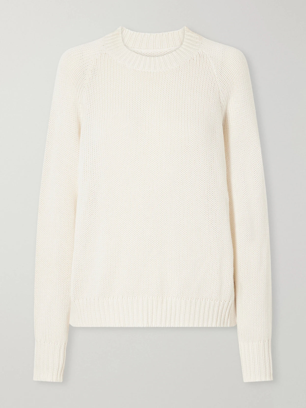 Jamie Haller The New Crew Cotton And Cashmere-blend Sweater