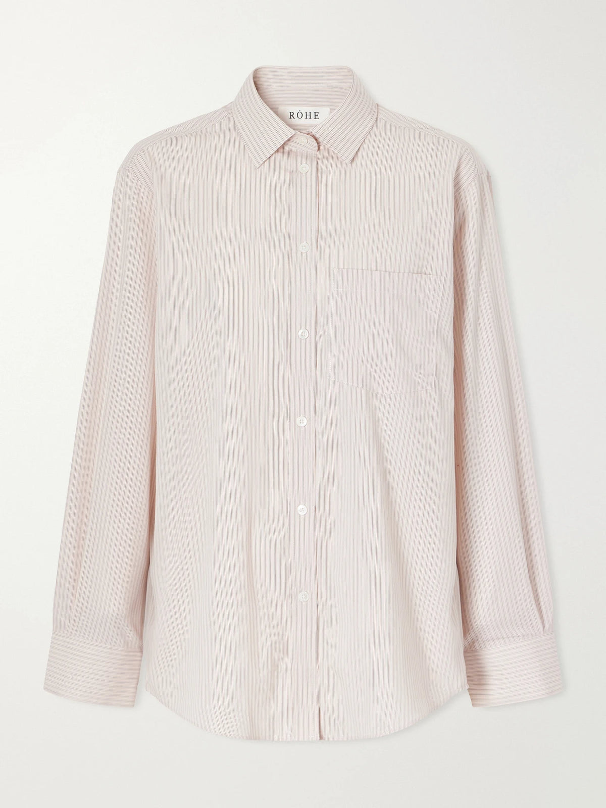 RÓHE Striped Woven Shirt