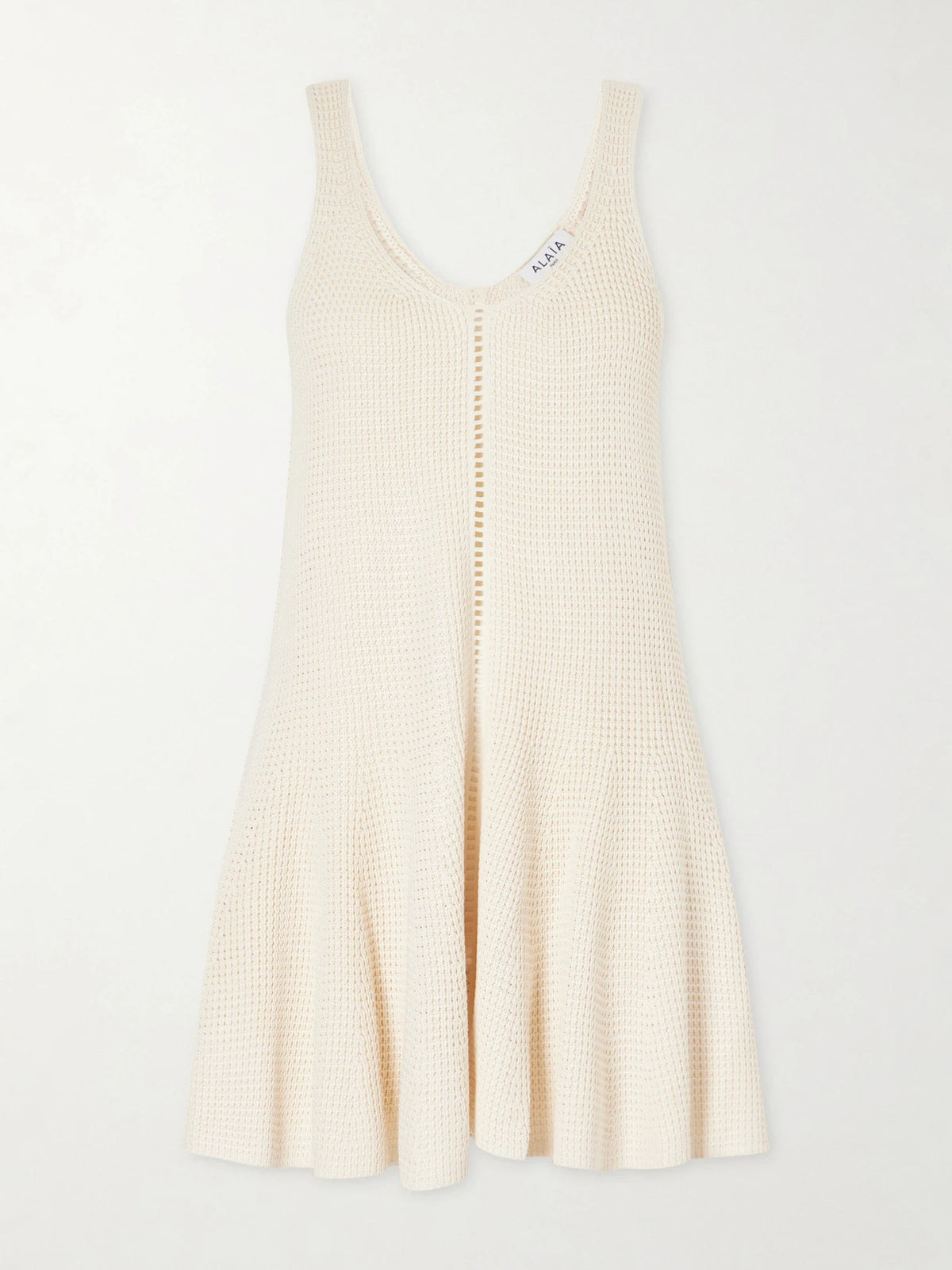 Godet Silk Mini Dress