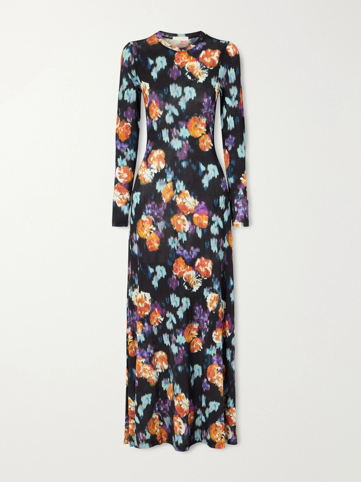 Amari Floral-print Jersey Maxi Dress