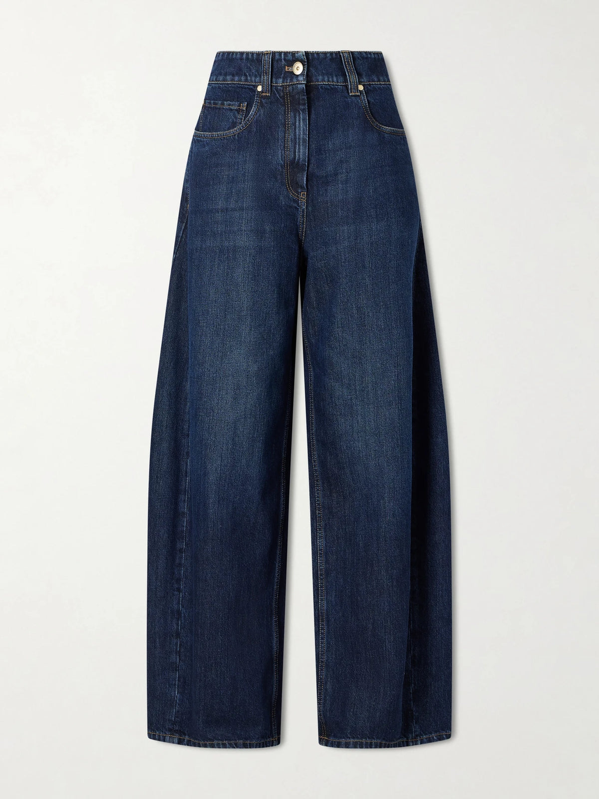 Mid-rise Wide-leg Jeans