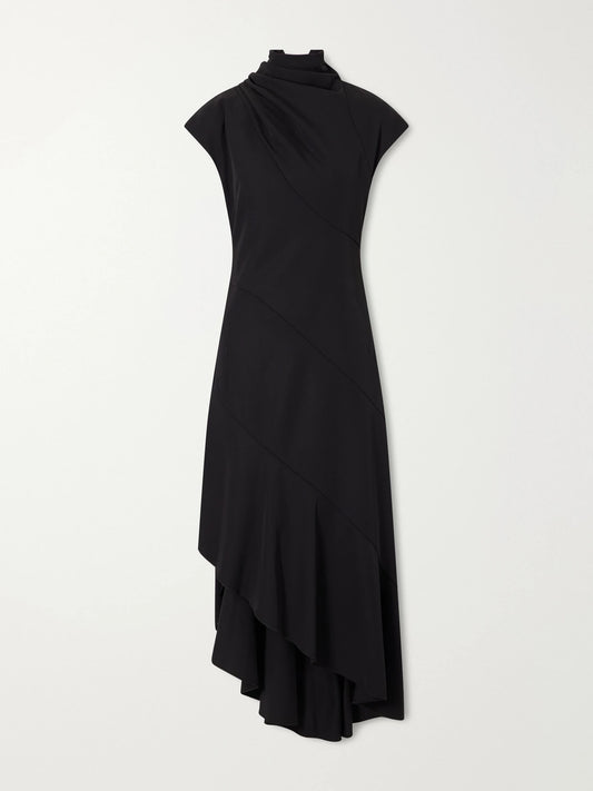 Proenza Schouler Elodine Draped Jersey Maxi Dress