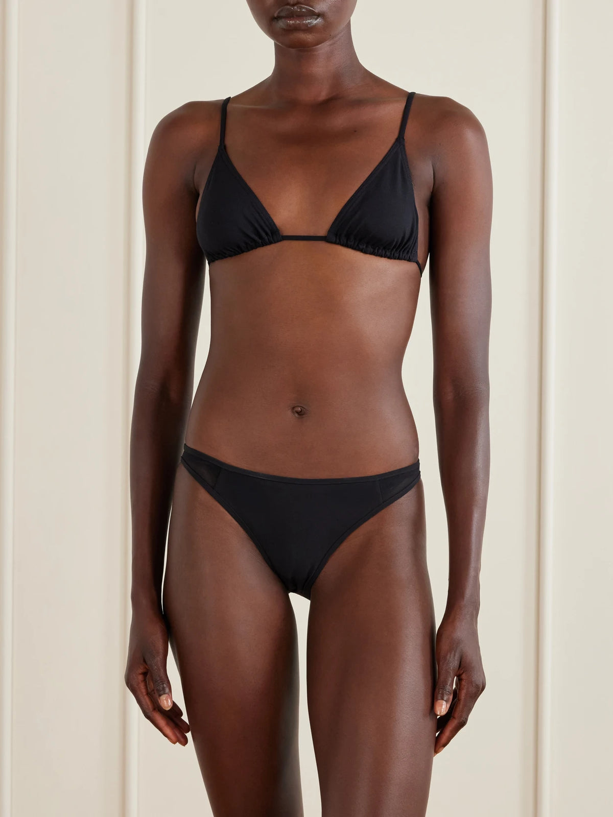 Peep Show Mesh Bikini Bottom