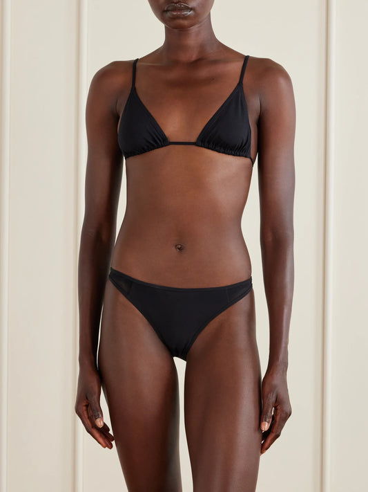 Peep Show Mesh Bikini Bottom
