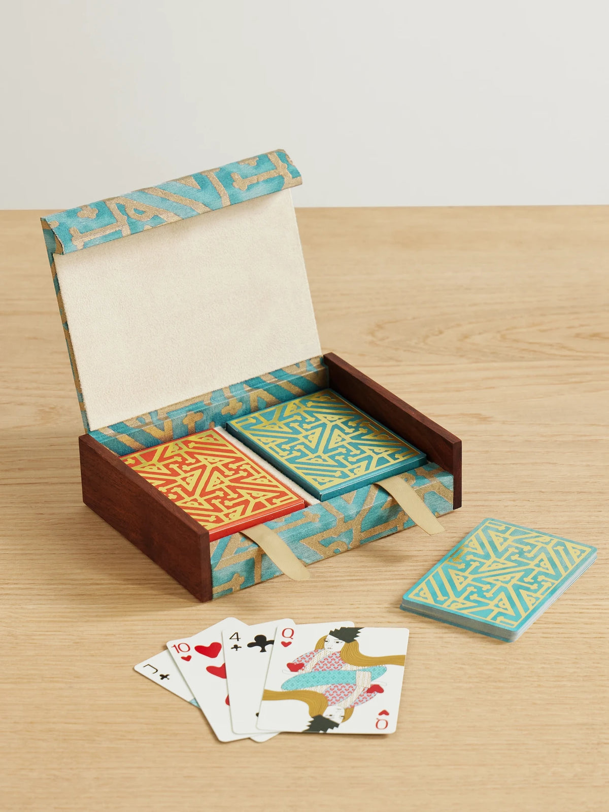 Fortuny Set Of Two Playing Cards