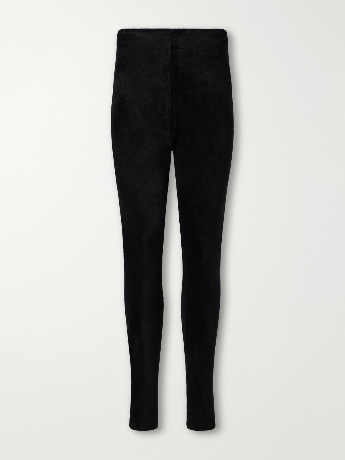 Alaïa High-rise Velvet Leggings