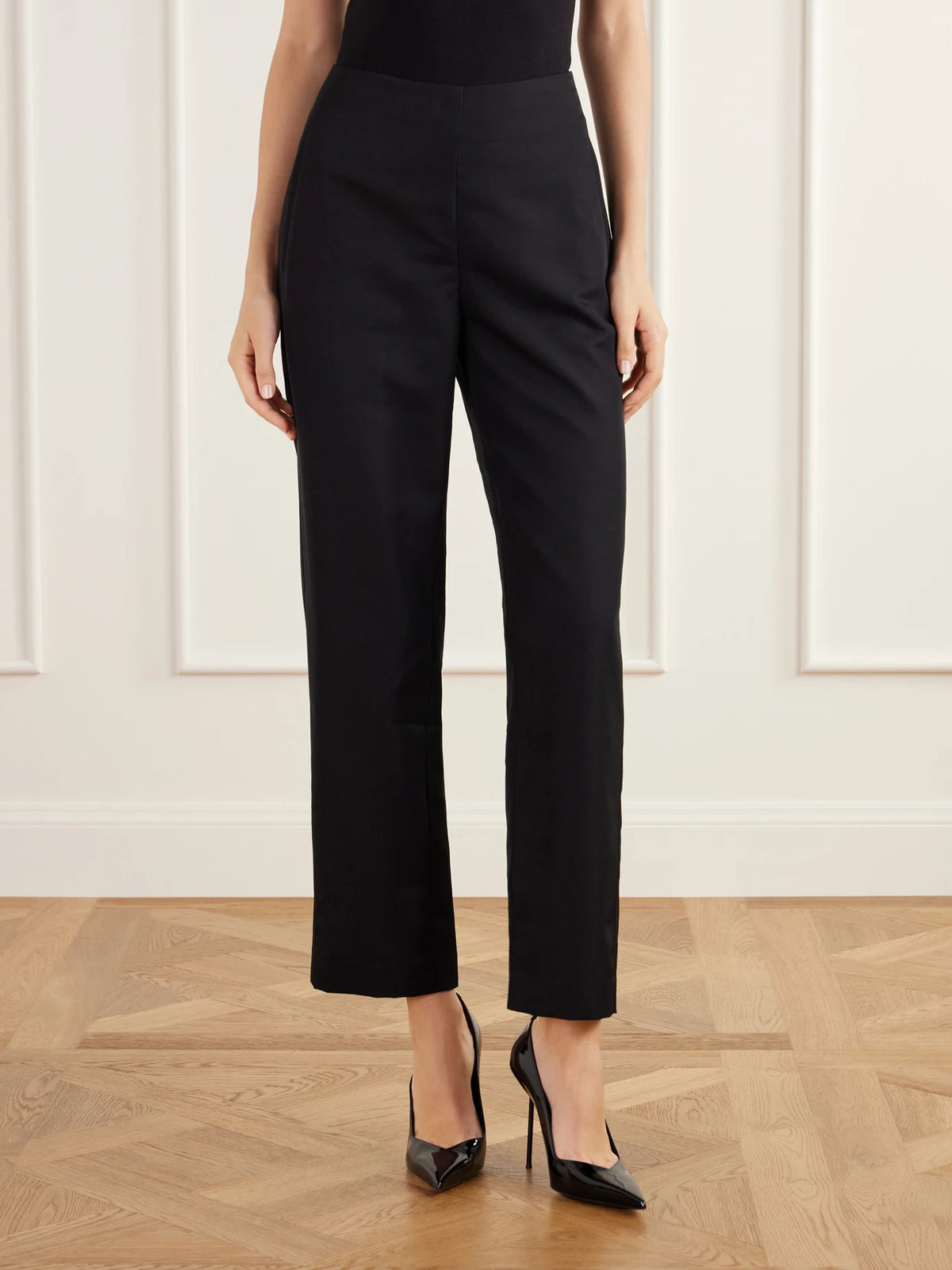 KALLMEYER Nadja Wool-blend Gazar Straight-leg Pants