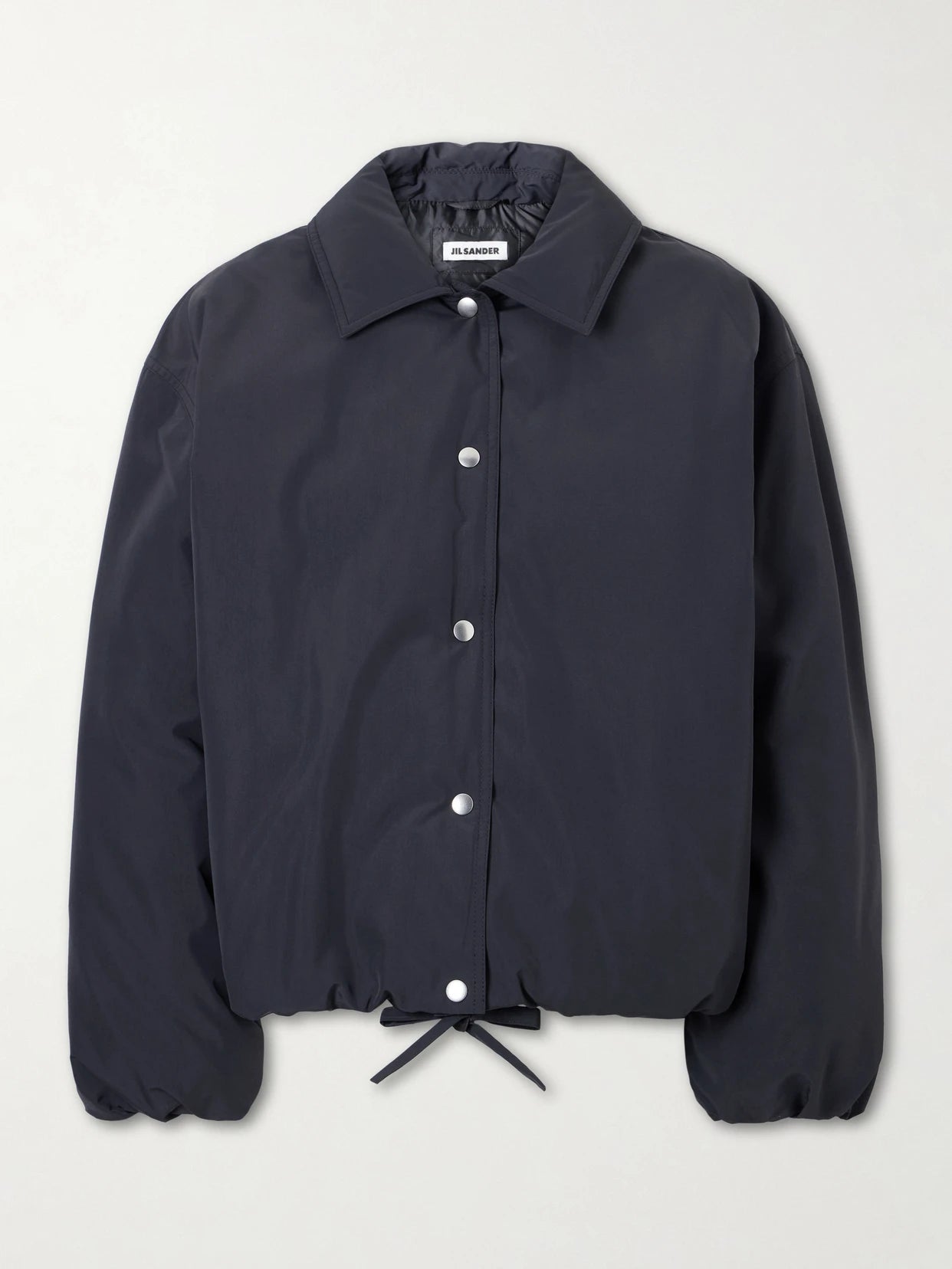 Image of Coats & Jackets. Product name - Shell Down-blend Jacket in Black colour by brand - Jil Sander