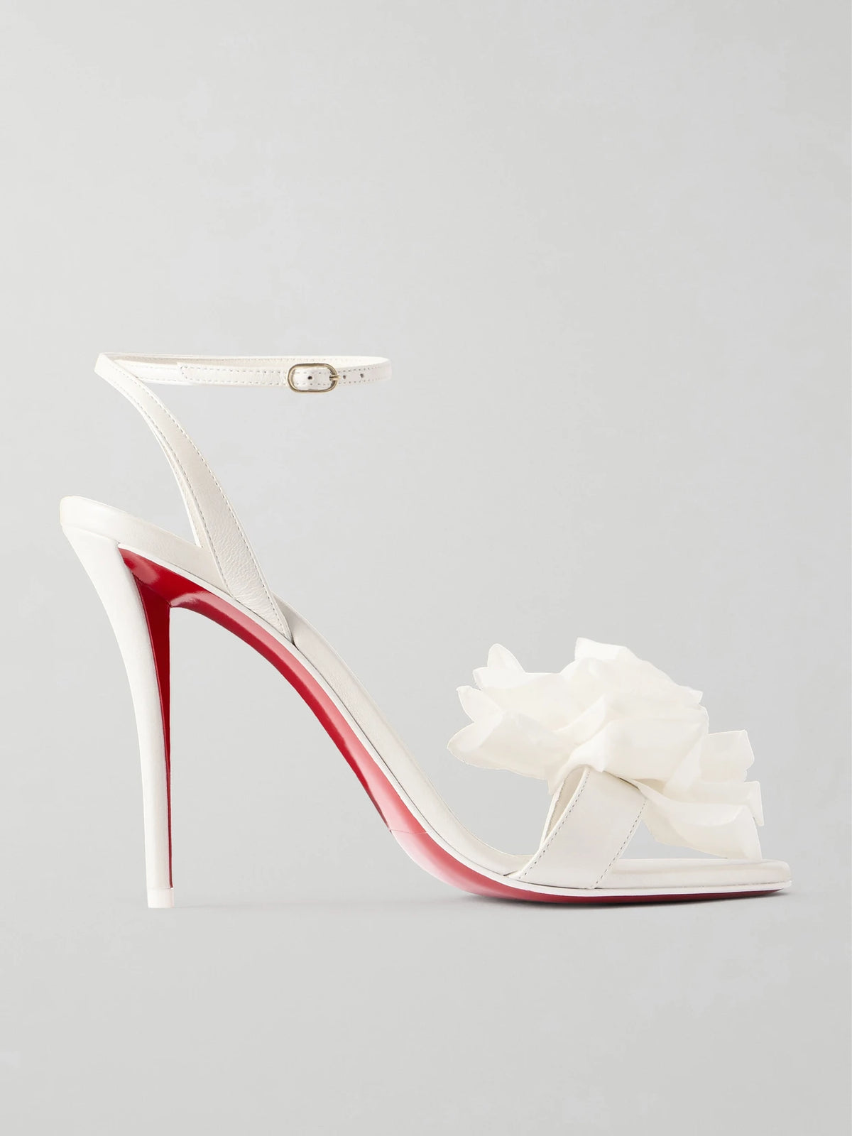 Miss Z Flora 100 Appliquéd Leather Sandals