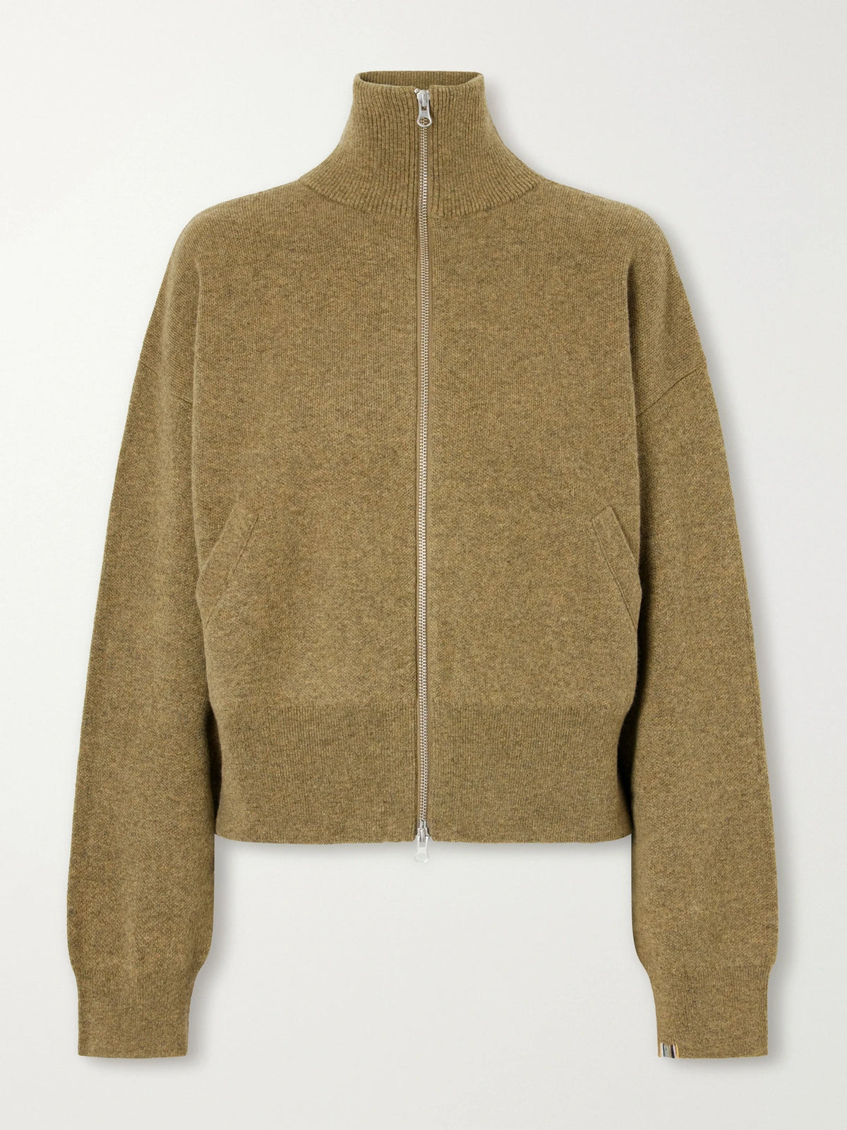 Extreme Xtra Cute Cashmere Zipped-up Cardigan