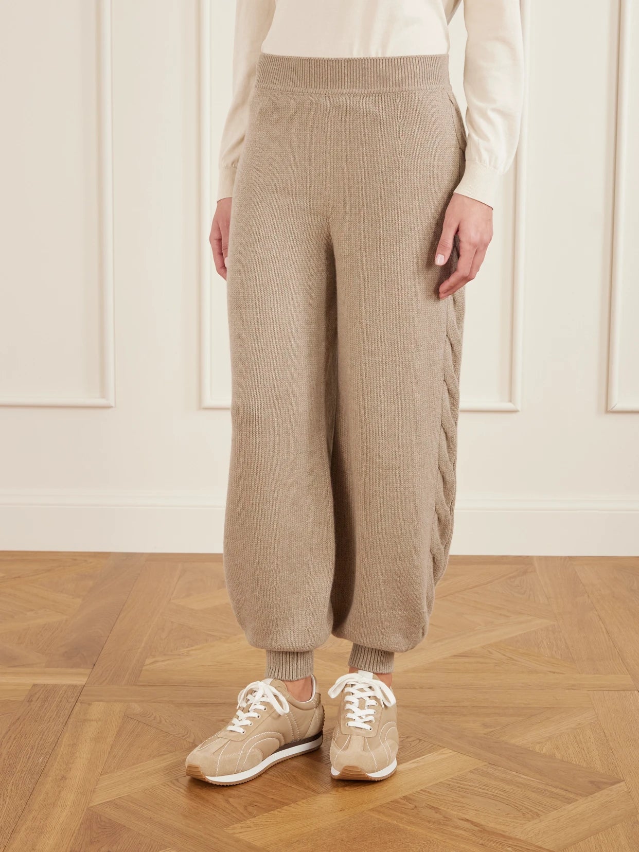 Cashmere Tapered Pants