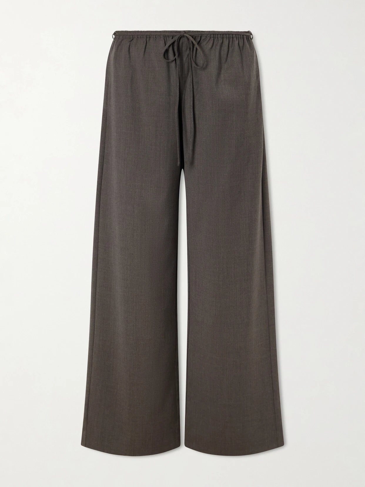Everyday Wool-blend Wide-leg Pants