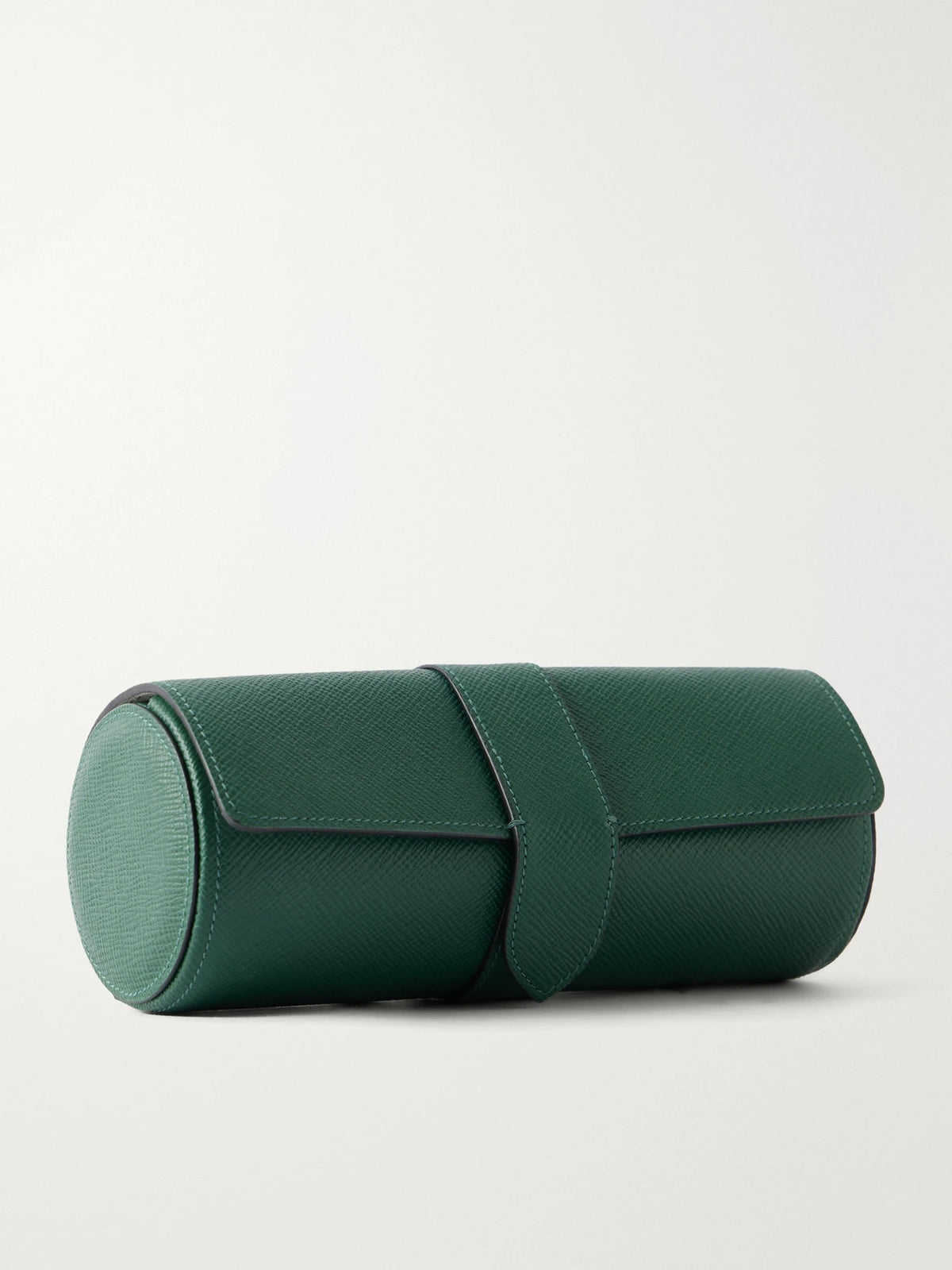 Smythson Panama Leather Watch Case