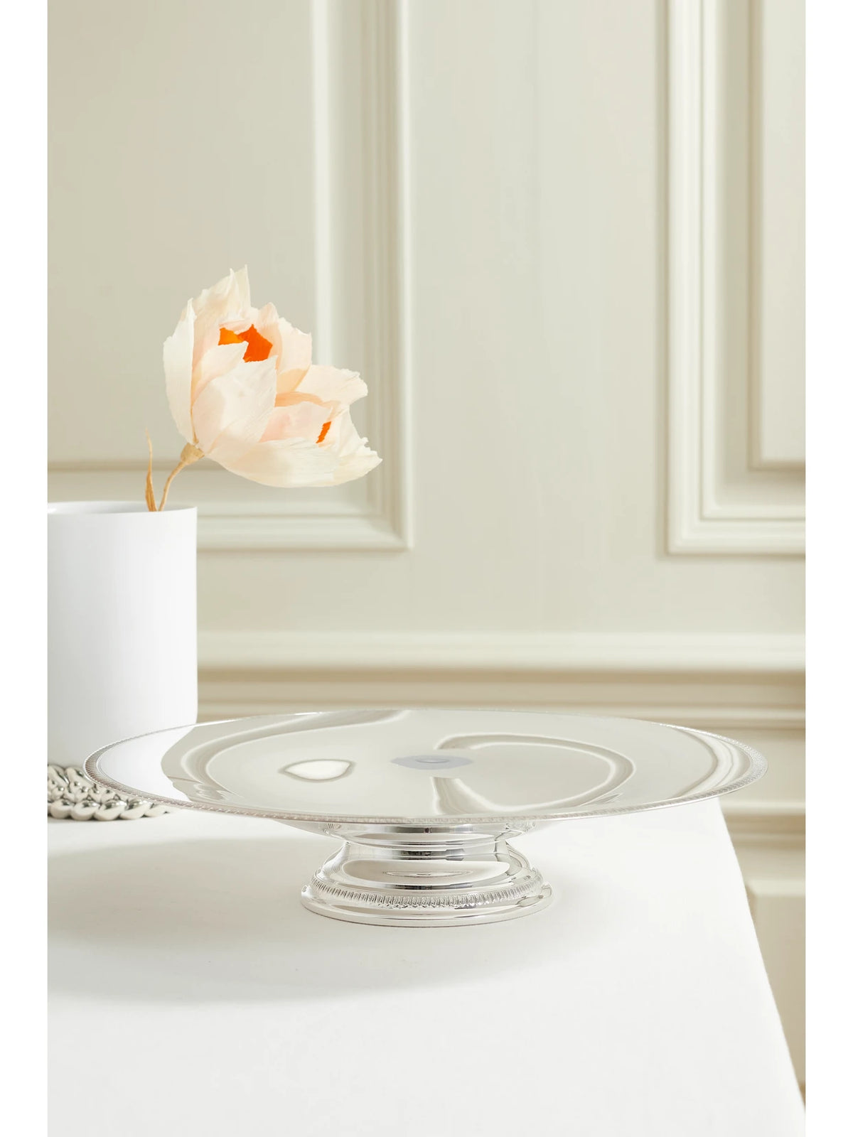 Image of Tableware. Product name - Malmaison Silver-plated Fruit Bowl in Multi colour by brand - Christofle