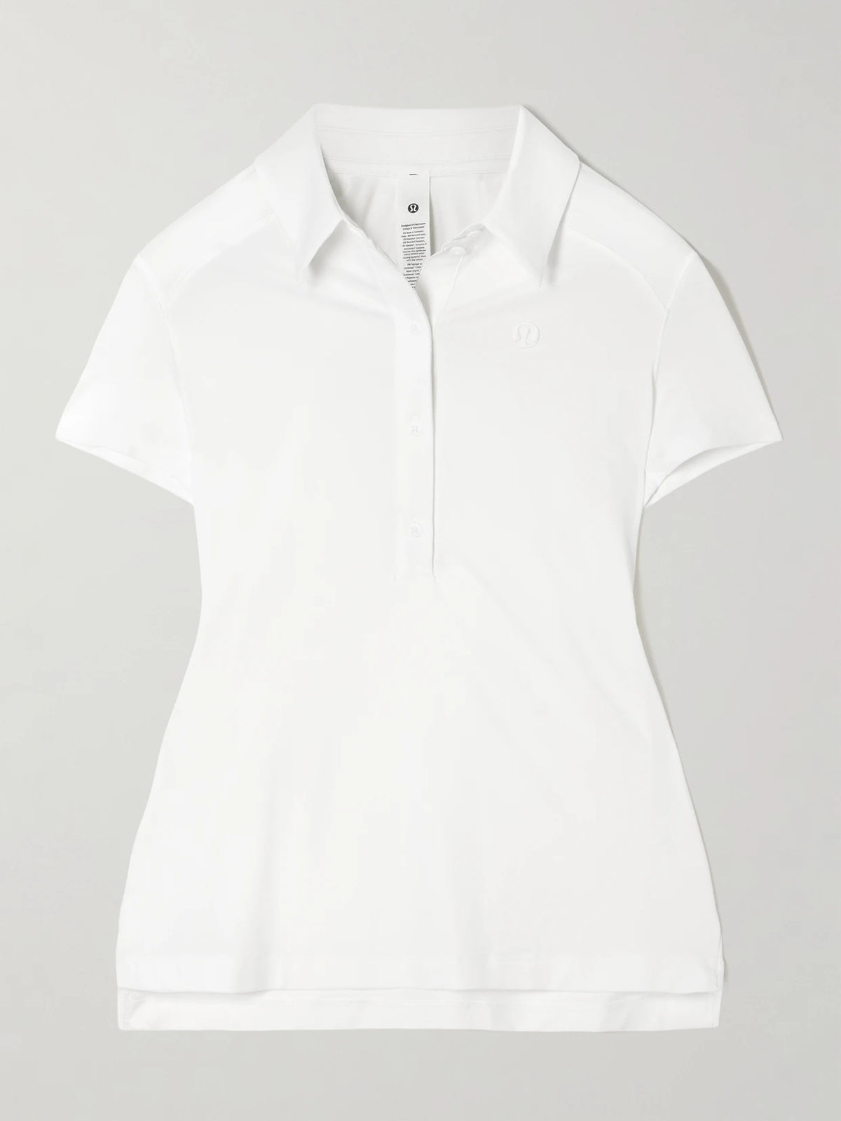 lululemon Quick Dry Short Sleeve Stretch Recycled Polo Shirt