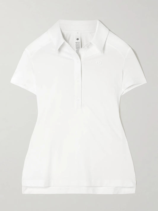 Quick Dry Short Sleeve Stretch Recycled Polo Shirt