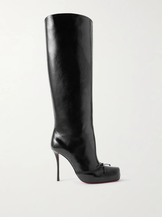 Cassia Nodo 100 Leather Knee Boots