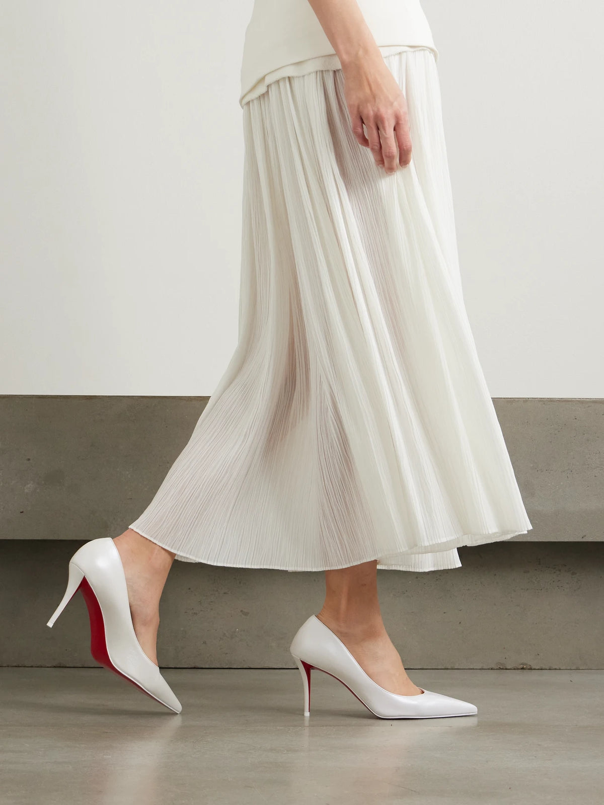 Miss Z 80 Leather Pumps