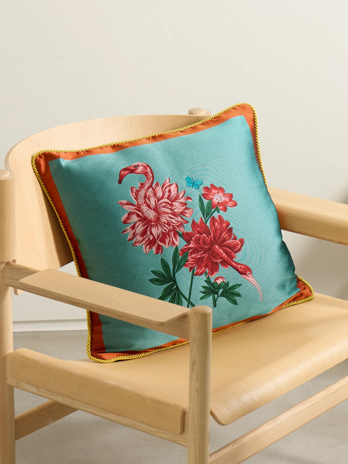 + Beto Val Satin-jacquard Cushion