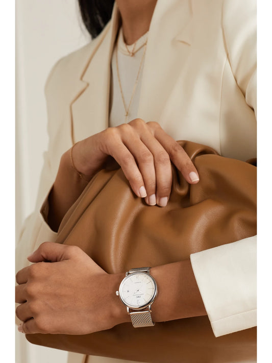 Image of Watches. Product name - Portofino Automatic 40 Stainless Steel Watch in Silver colour by brand - IWC SCHAFFHAUSEN