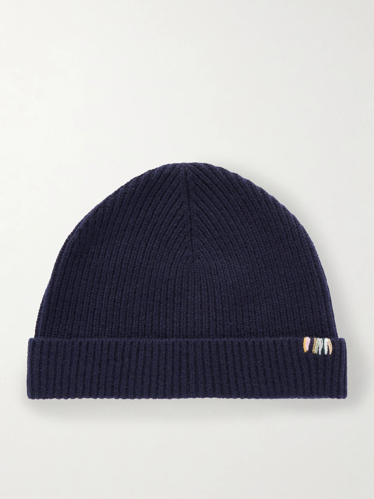 Extreme Ribbed Cashmere Beanie