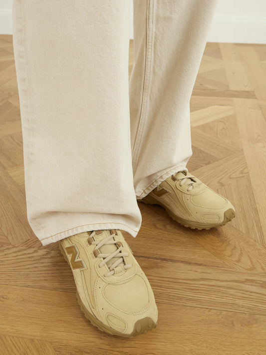 New Balance 204l Leather-trimmed Suede Sneakers