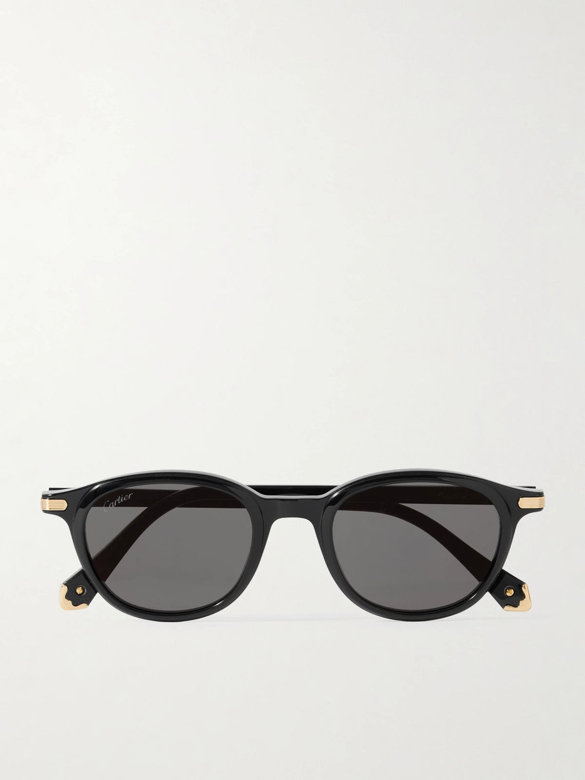 Eyewear Godron De Cartier D-frame Acetate Sunglasses