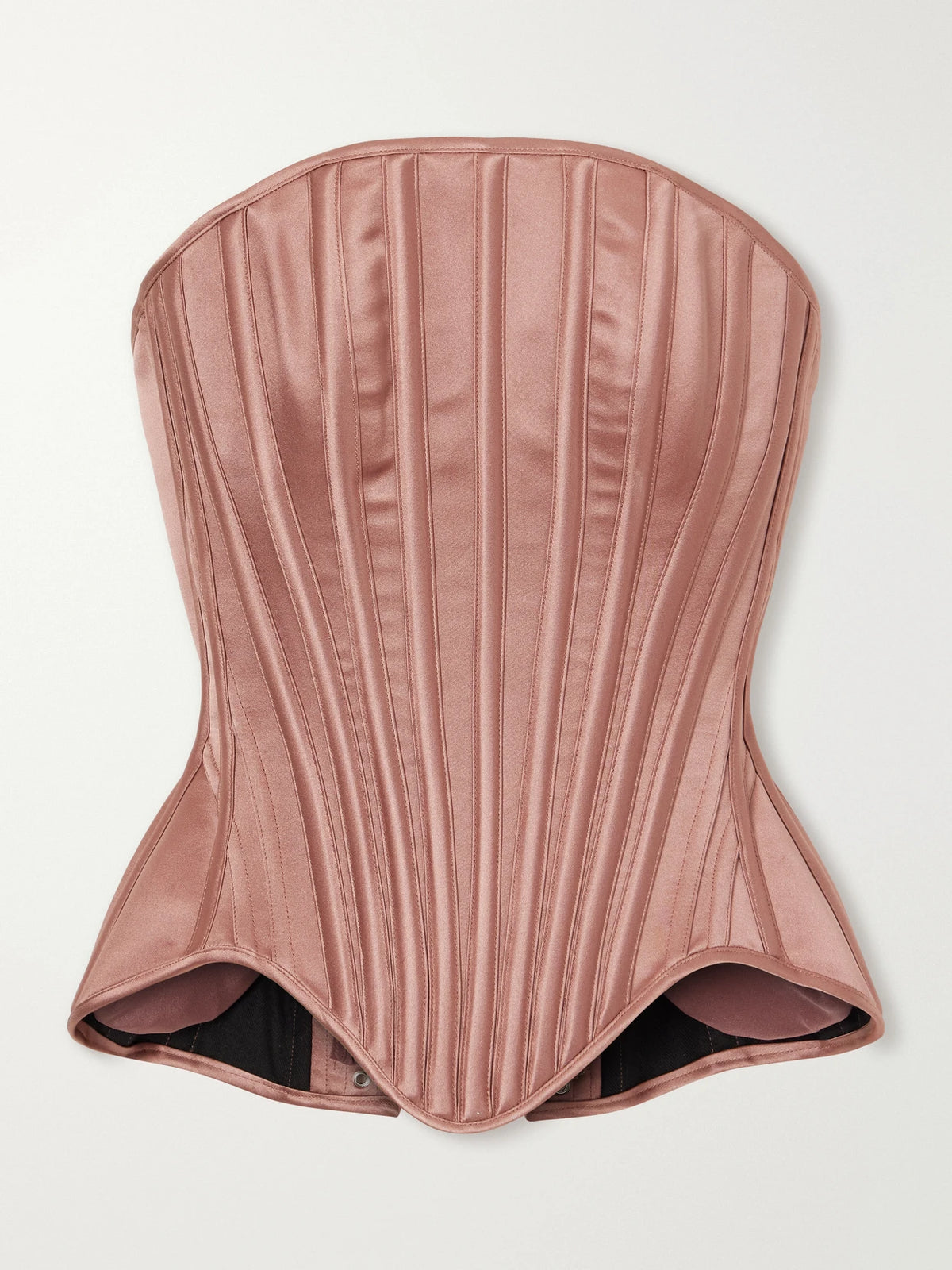 Wiederhoeft Julie Silk-satin Corset