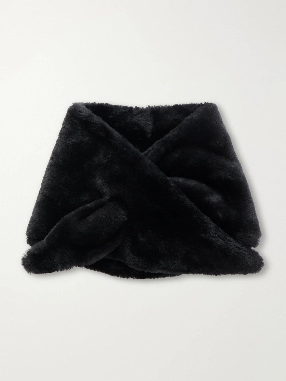Nour Hammour Sena Shearling Scarf
