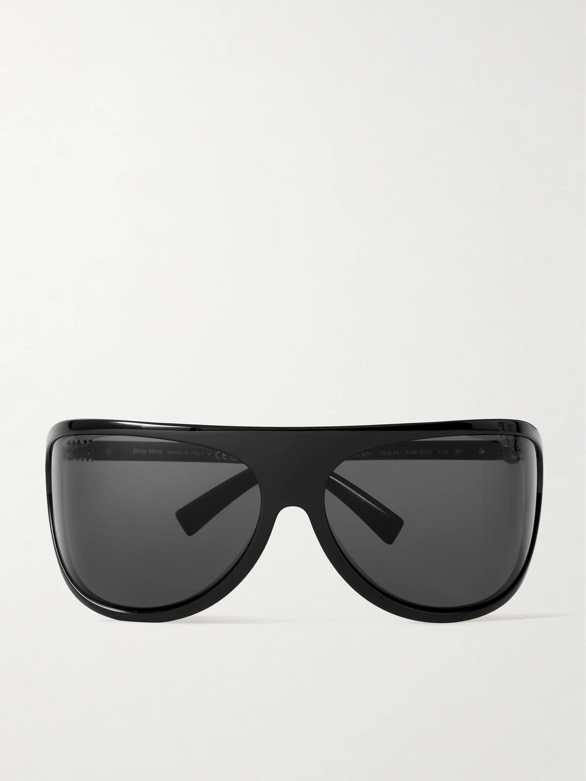 Oversized D-frame Acetate Sunglasses