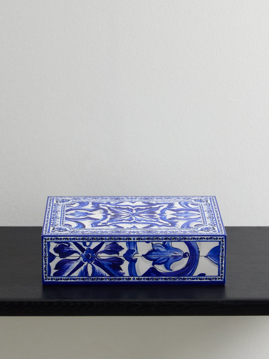 Dolce & Gabbana Printed Plexiglass Box