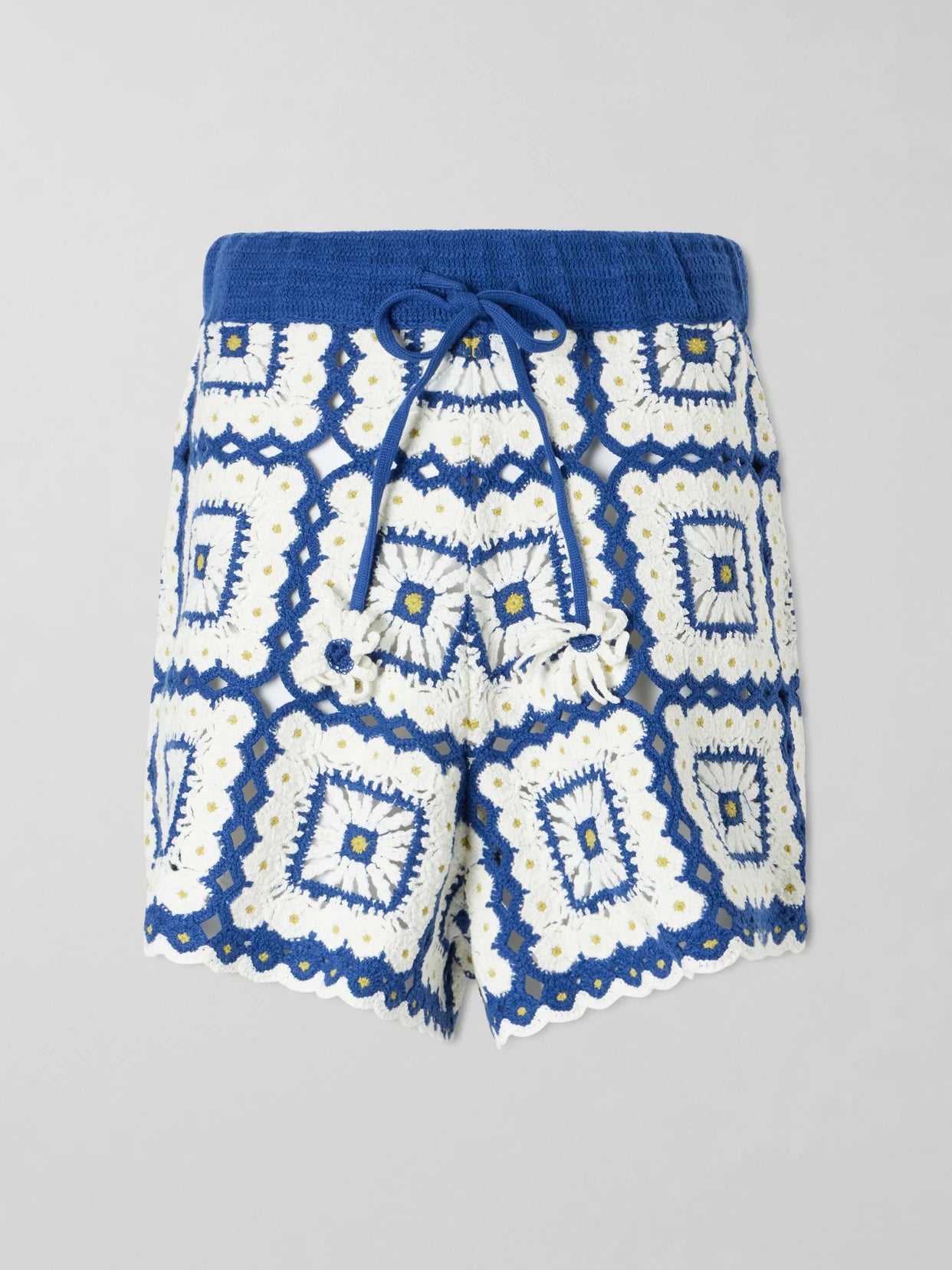 Dolly Crocheted Cotton Shorts