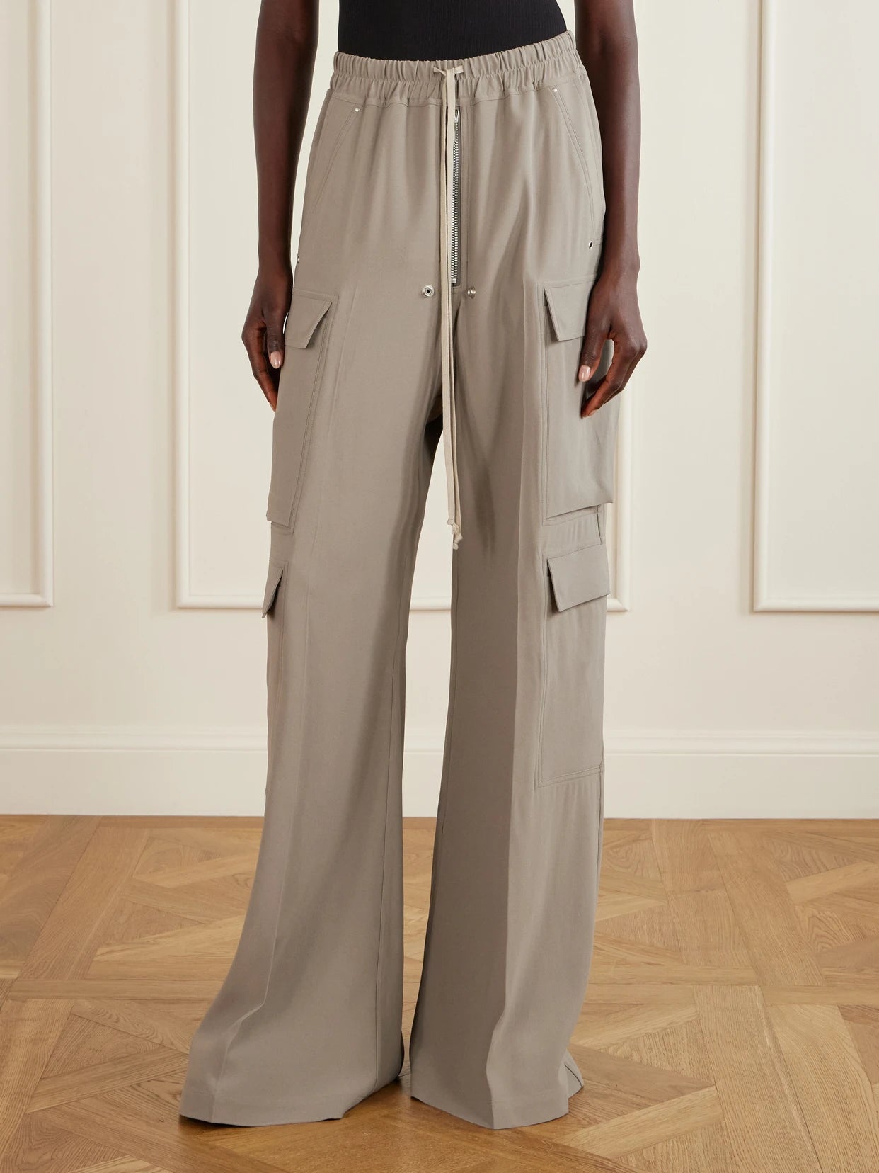 Cargobelas Cady Wide-leg Cargo Pants