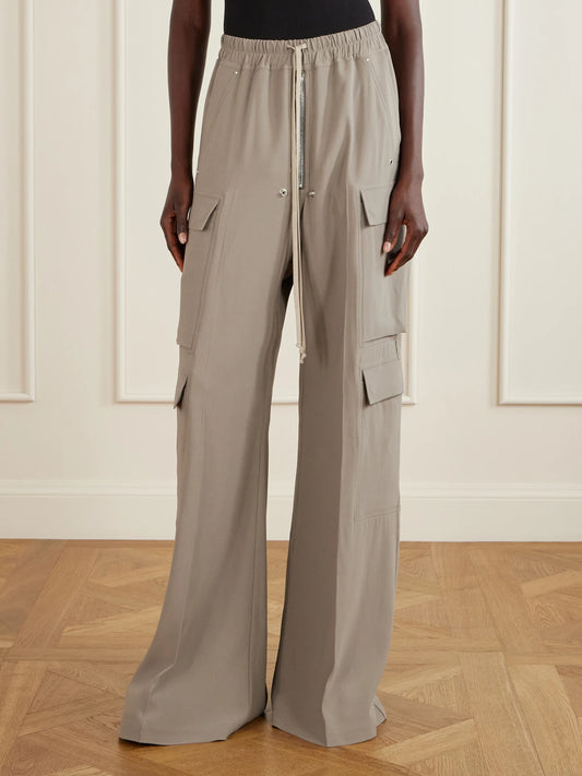 Cargobelas Cady Wide-leg Cargo Pants