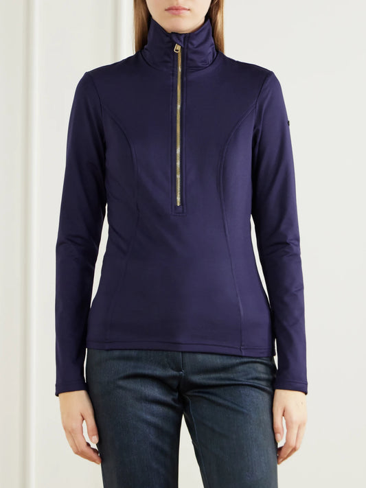 Goldbergh Serena Paneled Stretch-jersey Ski Top