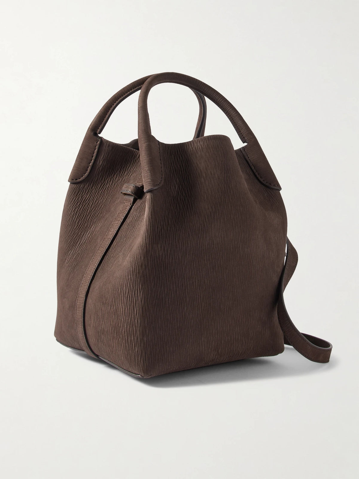 Bale Small Textured-suede Shoulder Bag