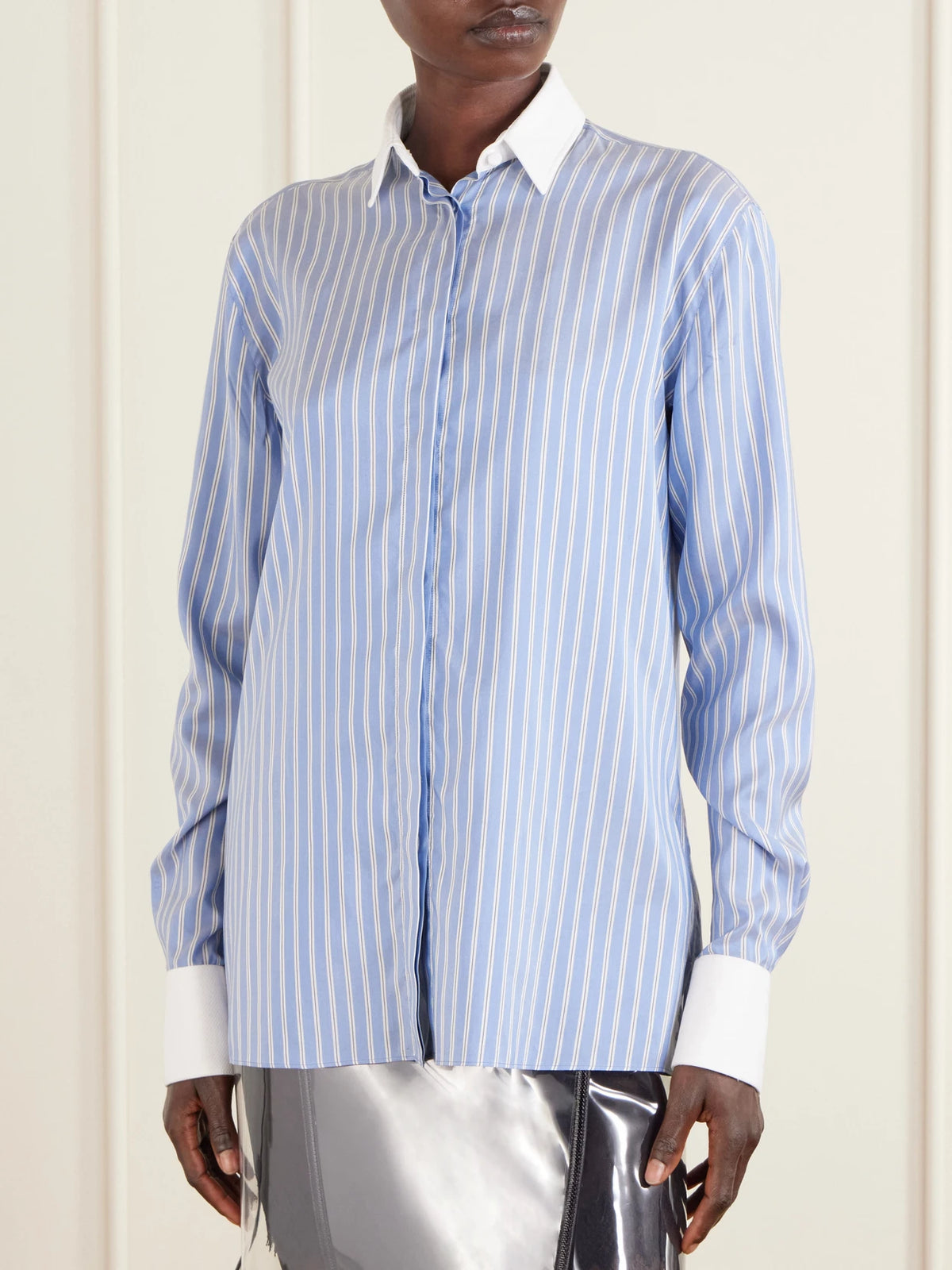 TOM FORD Striped Silk Shirt