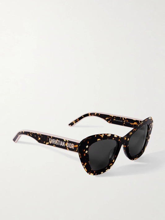 Diorpacific B3u Cat-eye Tortoiseshell Acetate Sunglasses