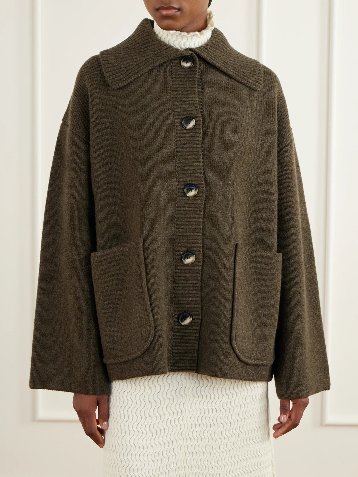 Proenza Schouler White Label Nelly Merino Wool Jacket