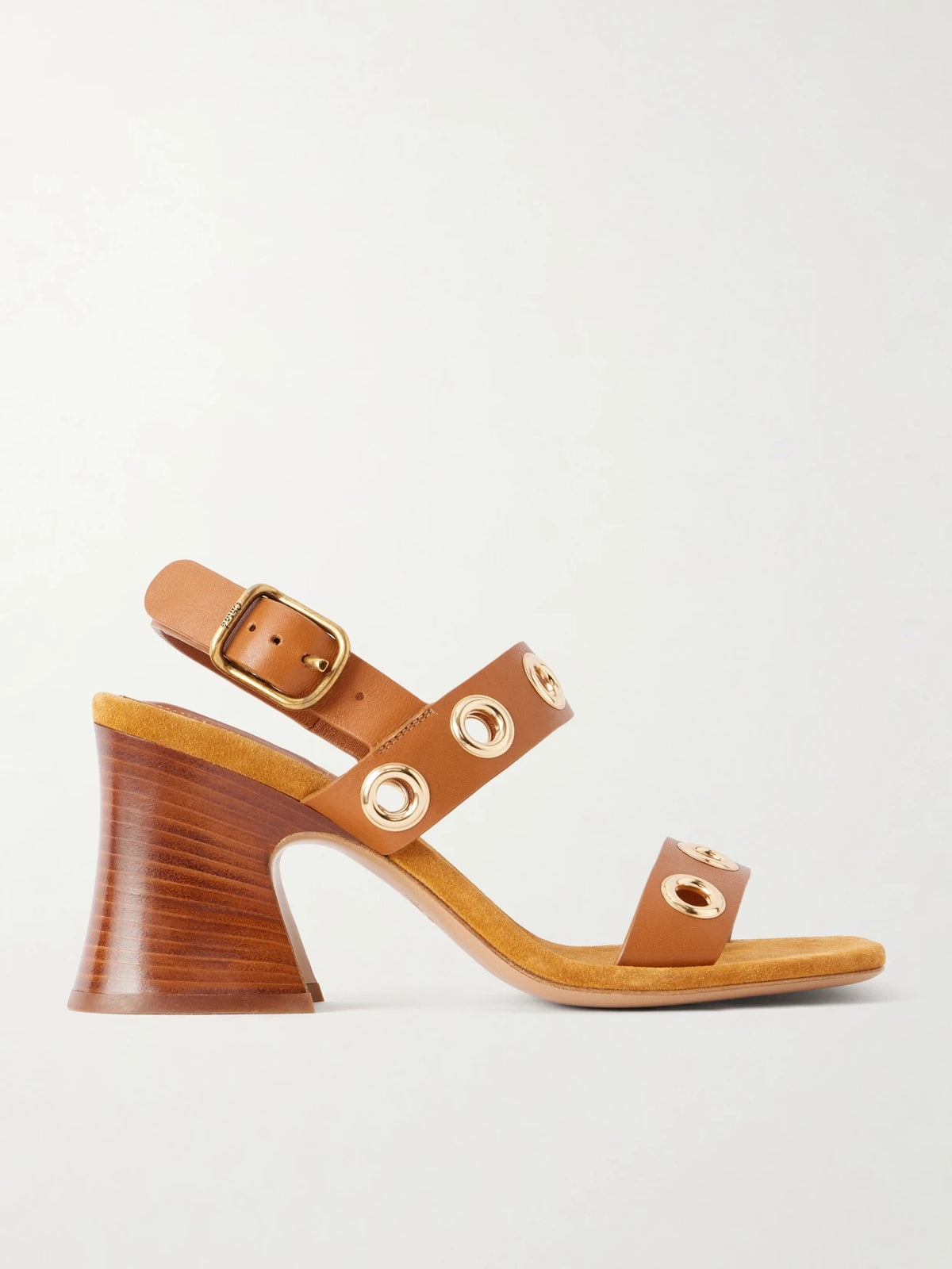 Embellished Leather Sandals