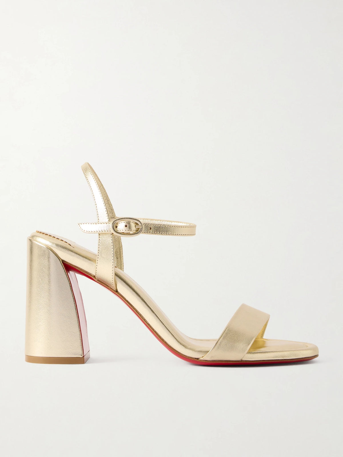 Miss Jane 85 Metallic Leather Sandals
