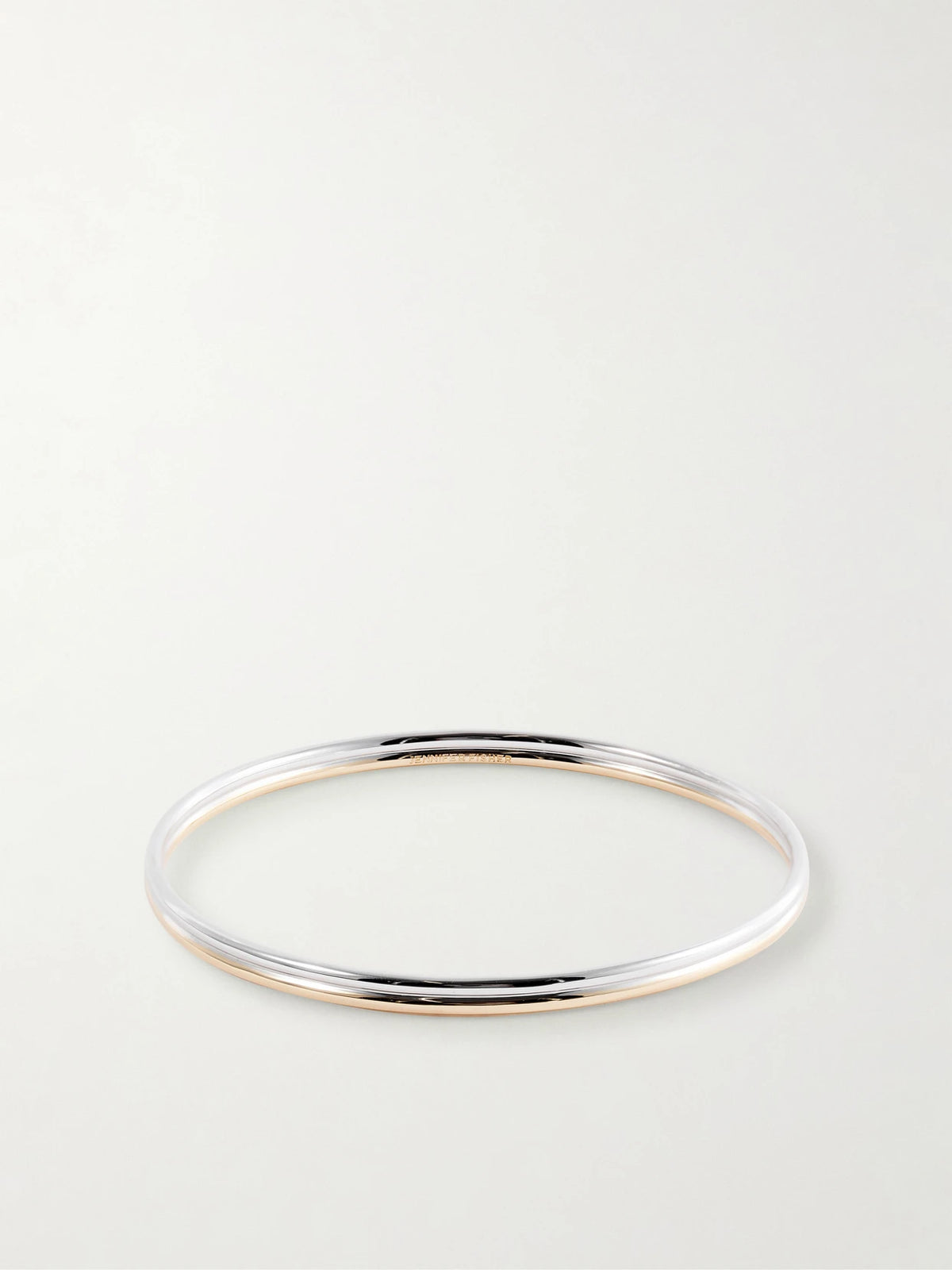 Thread Gold And Silver-tone Bangle