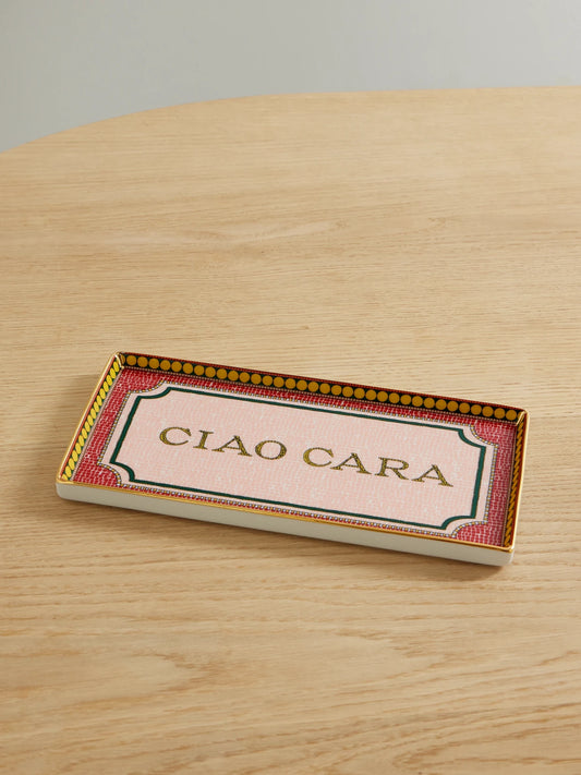 Ciao Cara Porcelain Tray