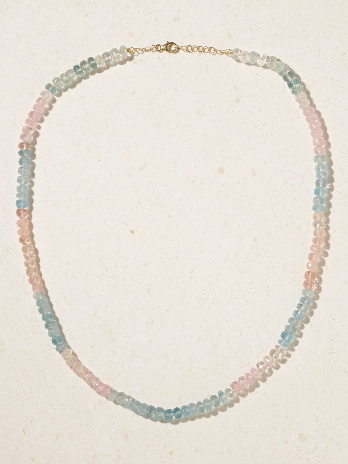 Gold Morganite Necklace