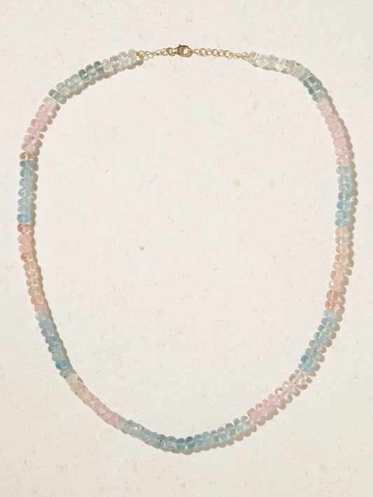 JIA JIA Gold Morganite Necklace
