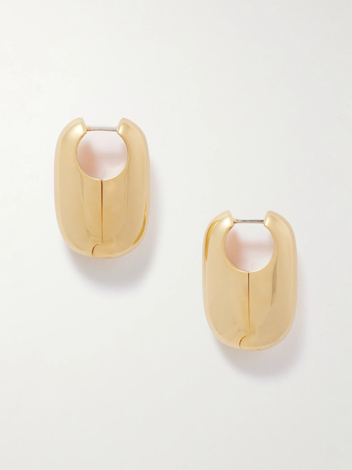 Vola Gold-plated Hoop Earrings